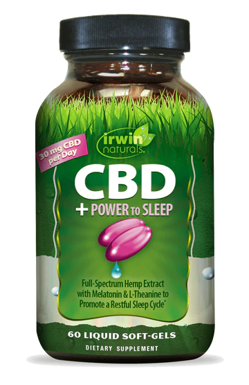 Irwin Naturals - CBD +Power to Sleep