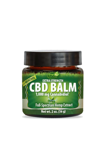 Irwin Naturals - CBD Balm + Menthol 1000mg CBD